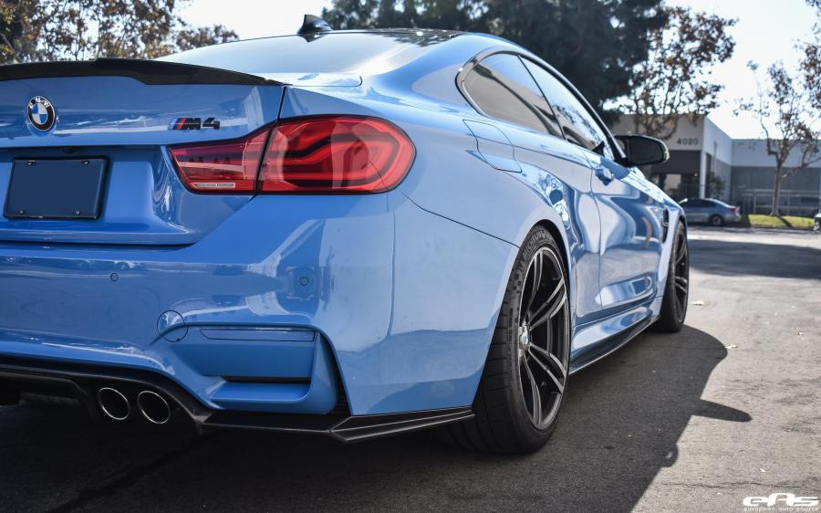 Детали экстерьера BMW M4 Coupe Yas Marina Blue by EAS 2017 года  (фото 11 из 14)